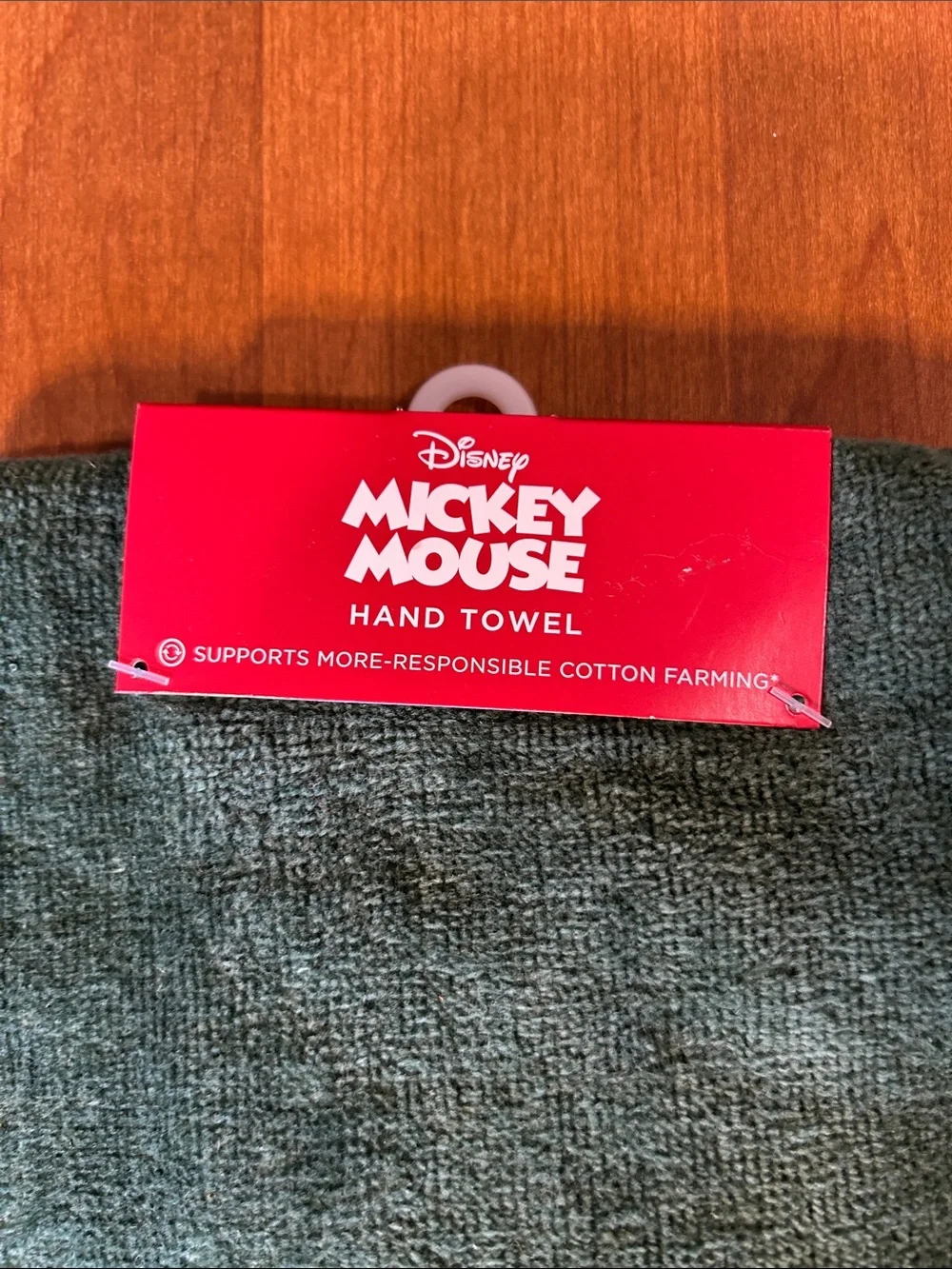 Two Disney Mickey Mouse Holiday Hand Towels